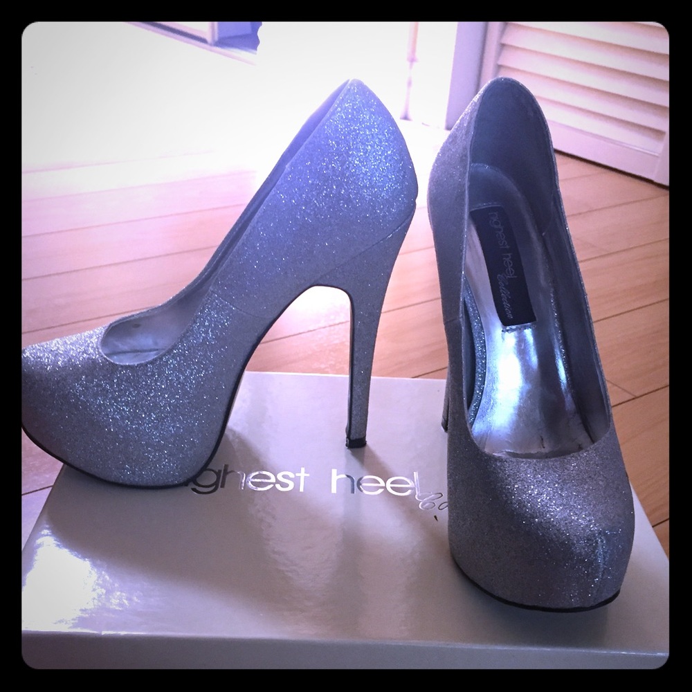 High heel shoes